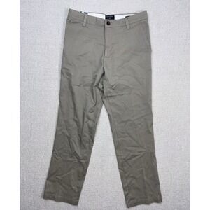 Dockers Mens Straight Fit Pants Size 32x32 Khaki